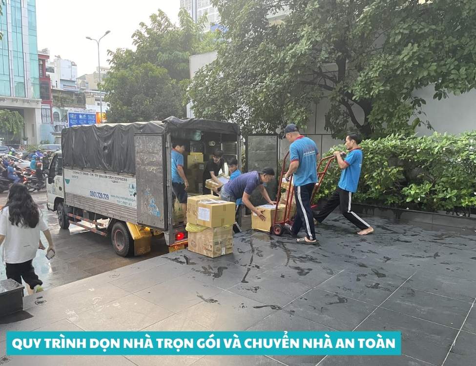 Quy trình dọn nhà trọn gói và chuyển nhà an toàn