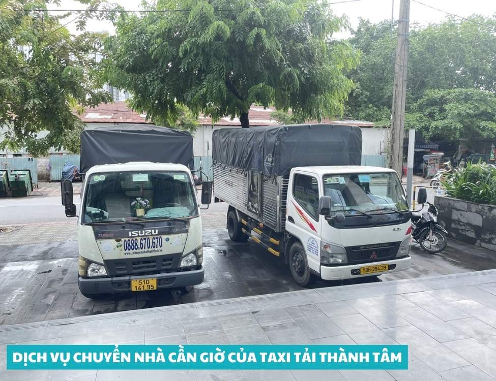 dịch vụ chuyển nhà Cần Giờ của Taxi Tải Thành Tâm