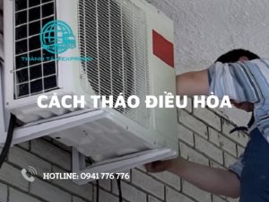 Vật dụng cần chuẩn bị để tháo điều hoà