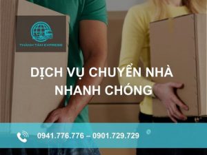 Chuyển nhà nhanh chóng