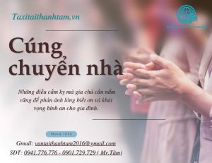 cúng chuyển nhà