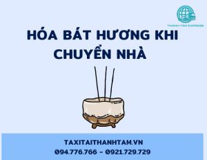 hóa bát hương khi chuyển nhà