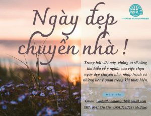 ngày đẹp chuyển nhà