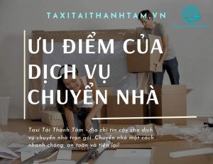 ưu điểm của dịch vụ chuyển nhà