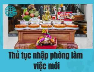 thủ tục nhập phòng làm việc mới