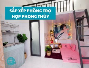 Sắp xếp phòng trọ hợp phong thủy
